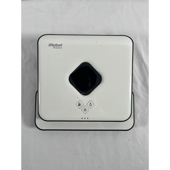iRobot Braava 320 White/Black Cordless Floor Cleaner Mopping Robot For Parts - Picture 1 of 5